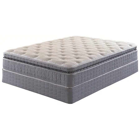 King Super Pillow Top Mattress and Box Spring